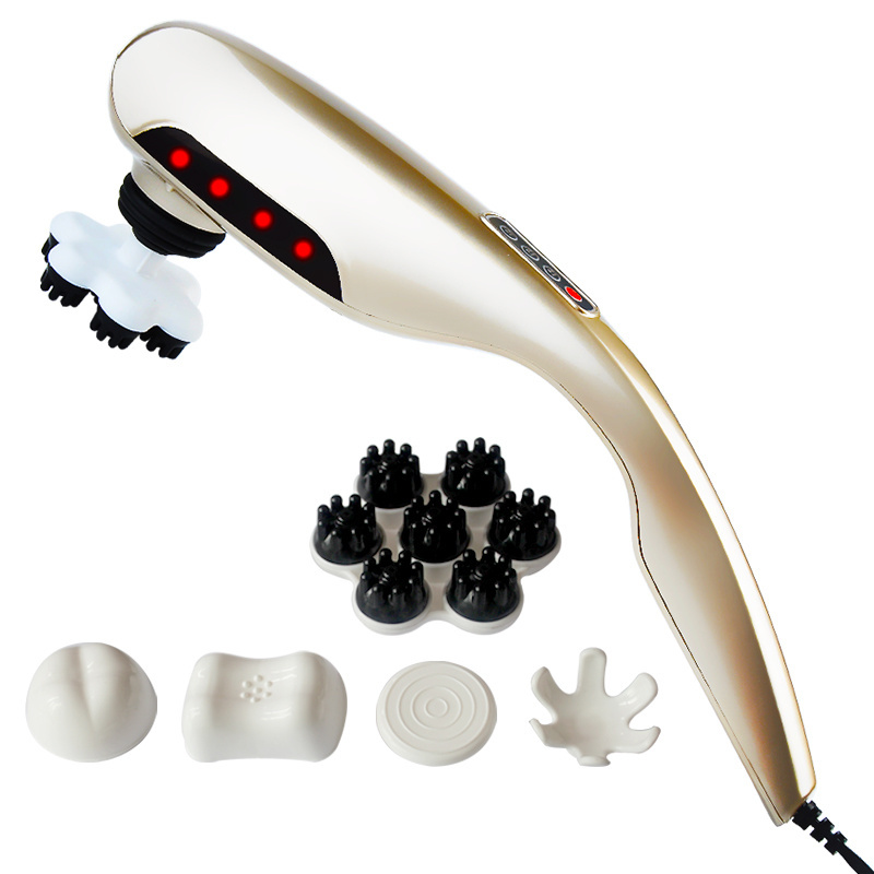 Good Quality Rechargeable Professional Vibrating Electric Handheld Back Massage Machine Fat Belly Burning Dolphin Massager