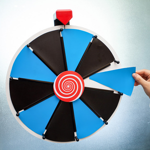 15inch Prize Wheel Card Slots With Color Dry Erase Wheel Of Fortune Trade Show Fortune Spin Game