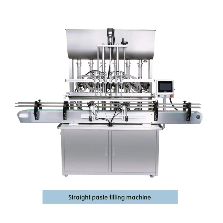 Automatic 4 heads piston filler Detergent Skincare Hand Wash Liquid Soap Shampoo Shower Gel Lotion Bottle Filling Machines