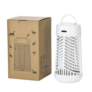 Rechargeable Li-ion Battery Electric Shock Mosquito Killer Bug Zapper Led Lamp 395 UV Light