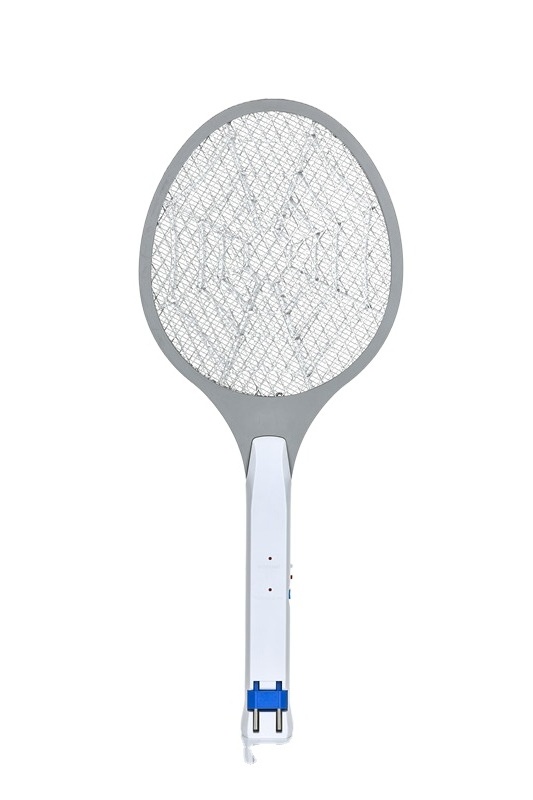 Durable Electric Fly Swatter Mosquito Killer Catcher Bug Zapper Solar Plug in Charging