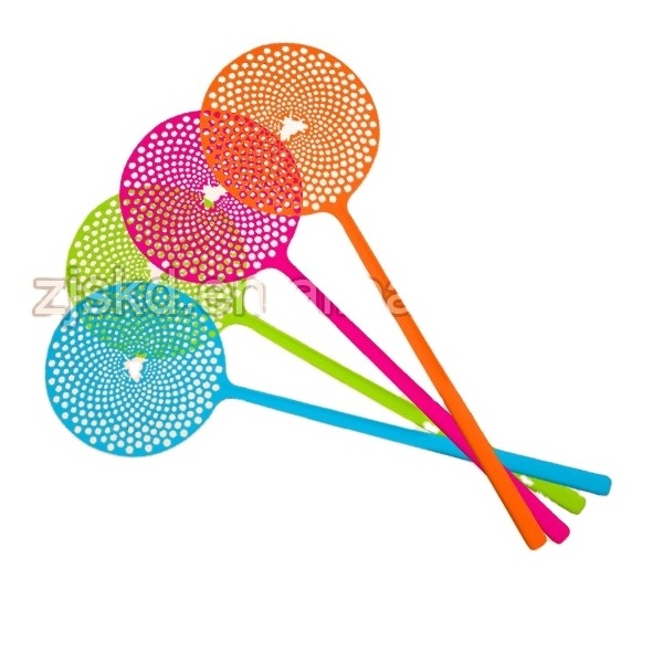 Wholesale custom  promotional plastic fly swatters kills flied with swat hot sale high quality