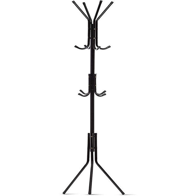 Quality Design Furniture Clothes Garment Freestanding Hanging Tree Marble Base Metal Hanger