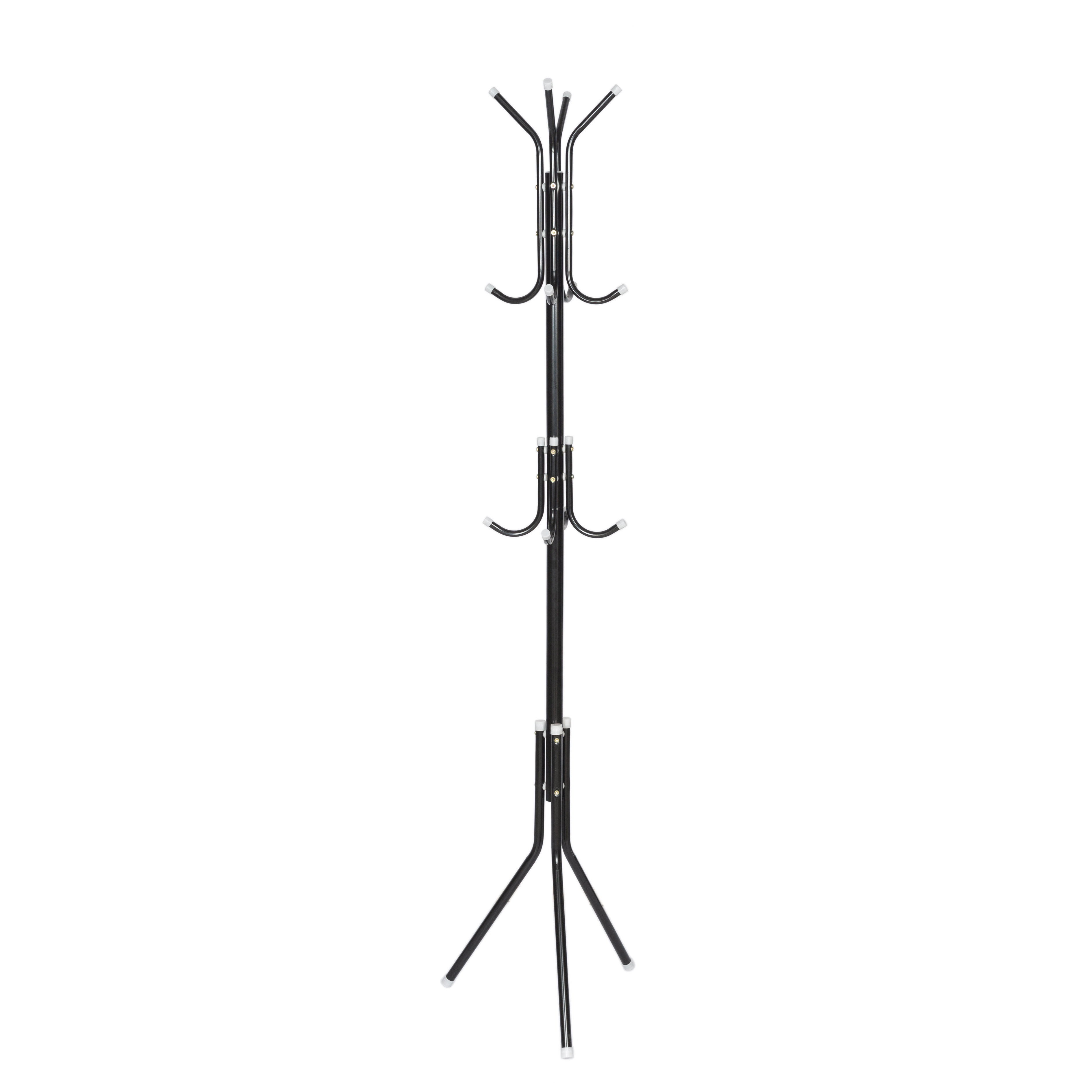 Modern Style Clothing Display For Store House Telescopic Coat Handbags Hat Rack