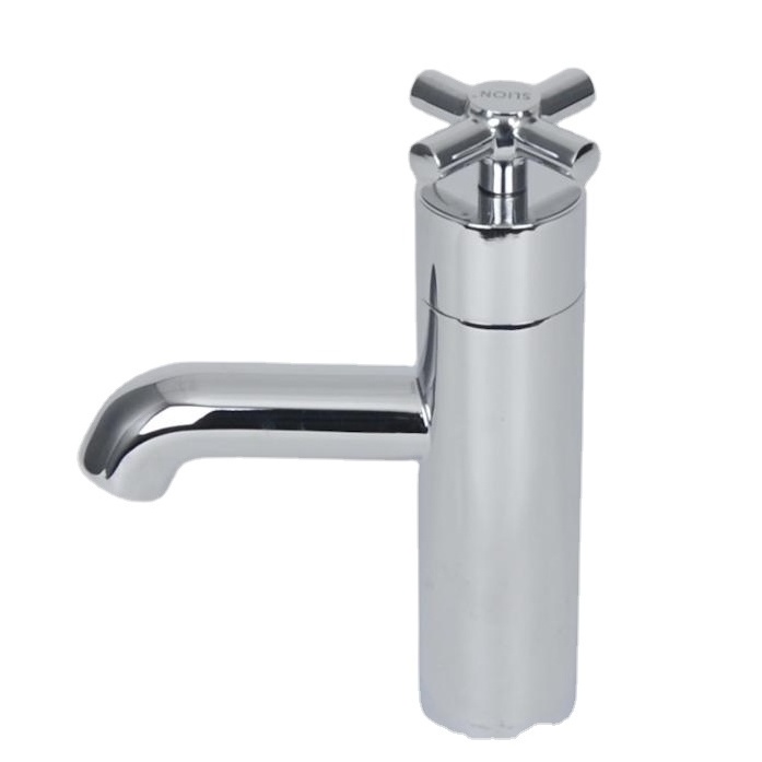 Modern brass single handle cold and hot water basin faucet bathroom tap high quality chrome faucet