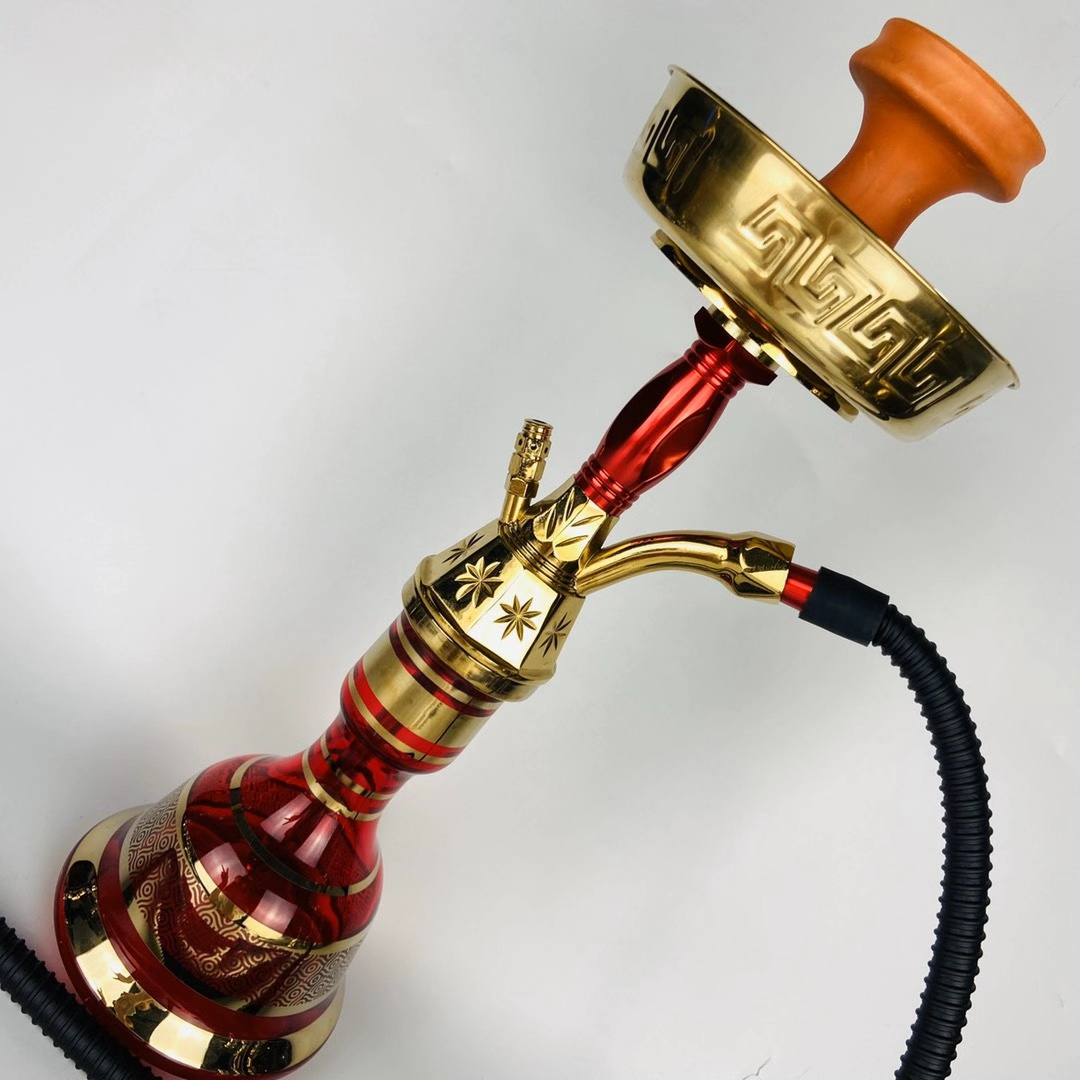 Good Quality New Design Zinc Aluminium Alloy  hookah shisha Egypt hookah