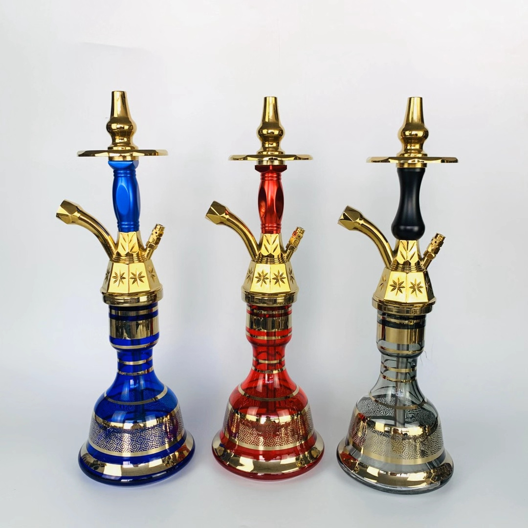 Good Quality New Design Zinc Aluminium Alloy  hookah shisha Egypt hookah