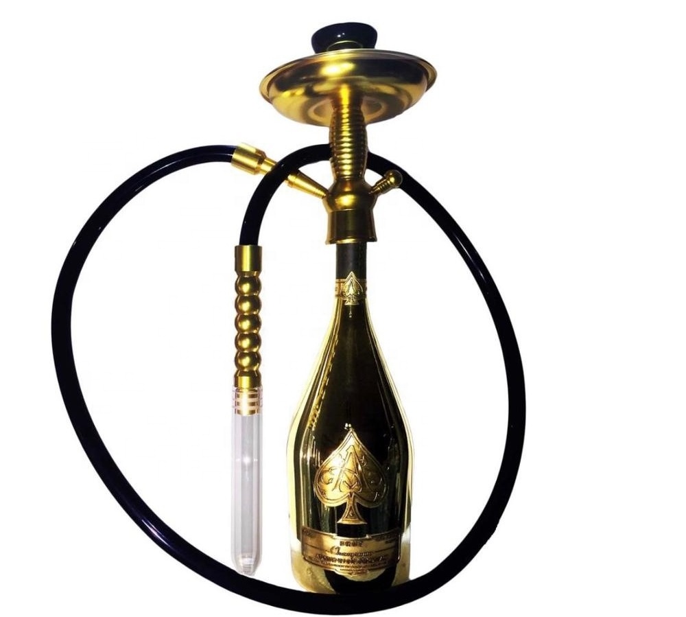 High quality Hookah Stem Portable Top Hookah Quality and Aluminum ,glass Material Hookah stem