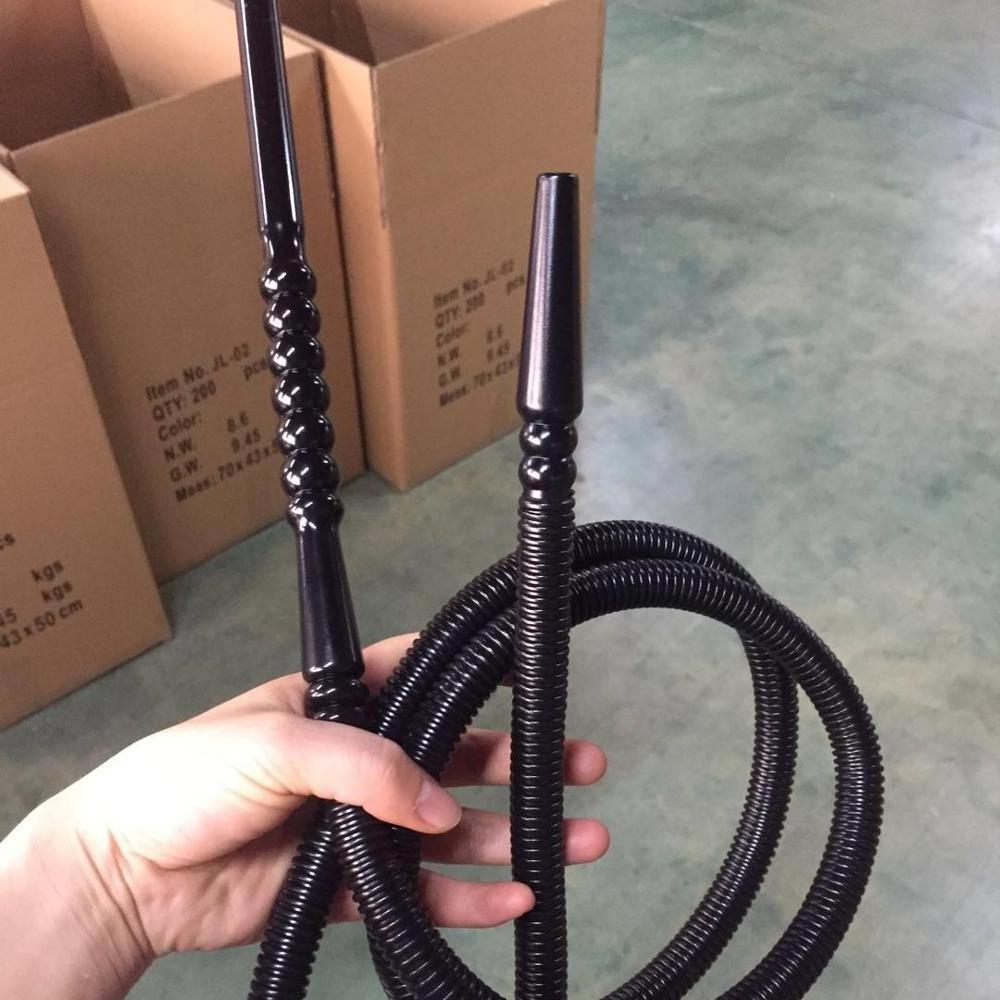 Hot sale customized smoking accessories one time use disposable plastic shisha pipe hookah hose