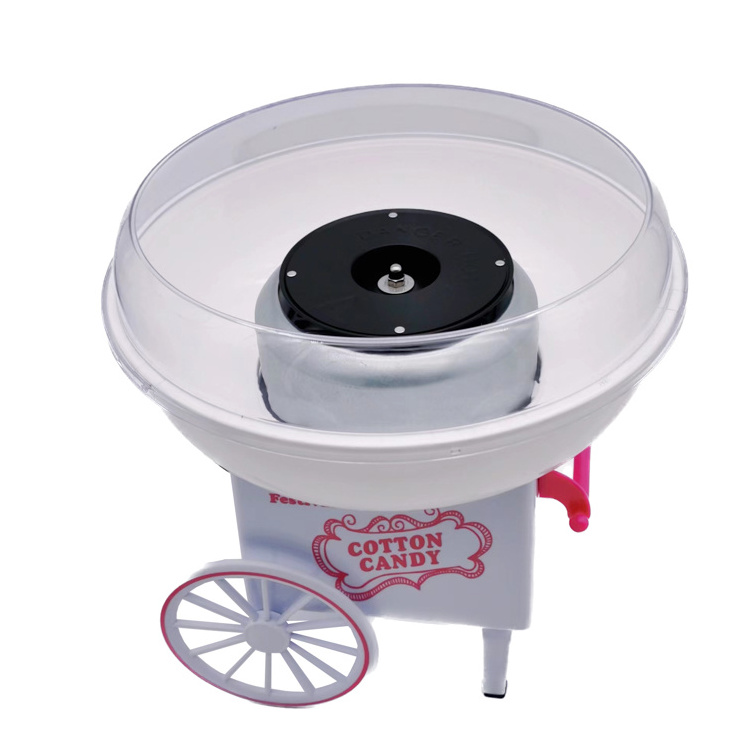 Small Handcart Shape Electric DIY Marshmallow Maker Mini Portable Cotton Sugar maker Cotton Candy floss Machine