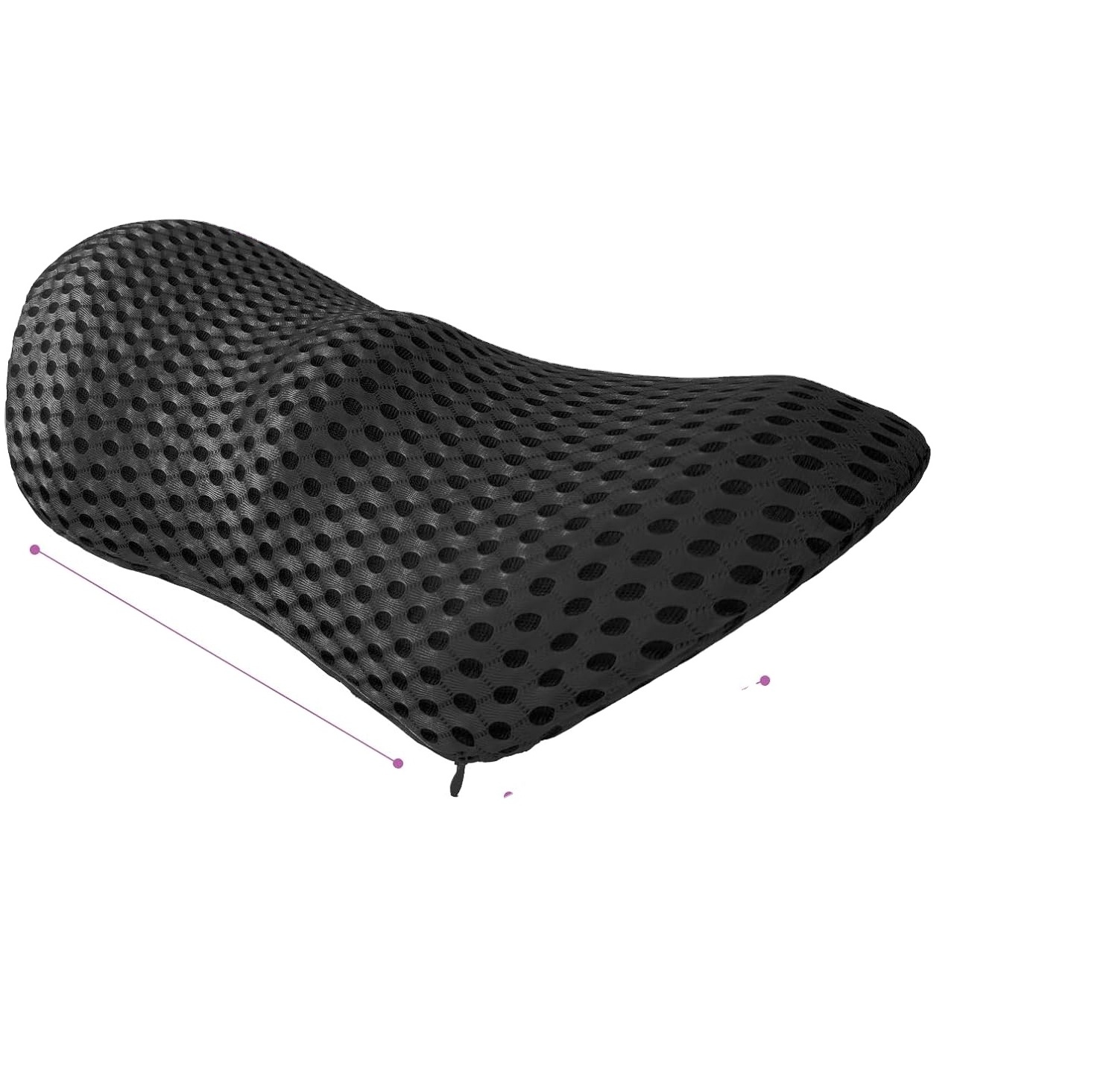 Breathable Gel-Integrated Memory Foam Seat Pad with Custom Logo Option for Branding