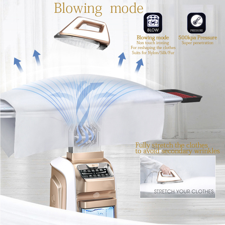 SY9910 with 5 bars pressure Steam station Garment steamer iron  Home appliance Smart ironing system