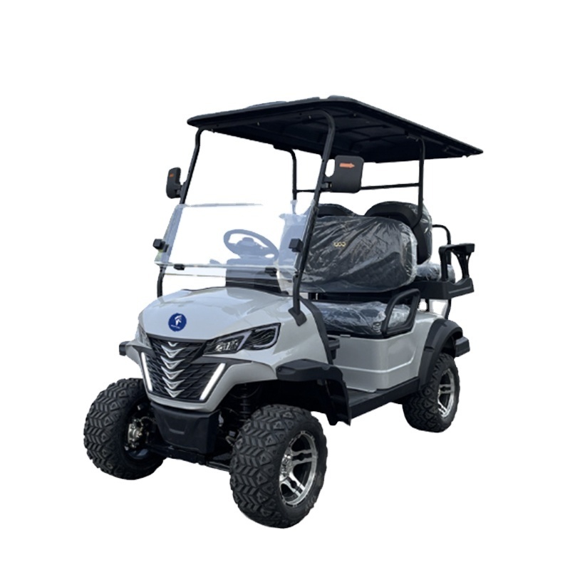 Custom Electric Golf Cart with Discount Trolley and Tires for Golf Lovers