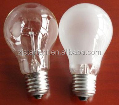 A55/A58/A60 40W/60W/75W/100W Incandescent Bulb/Light Bulb/GLS Bulb