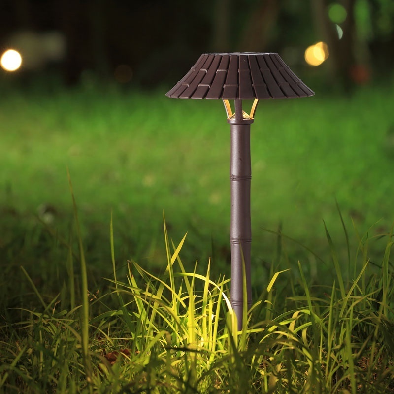 Special Designed Imitate Bamboo Style Solar Pathway Light Outdoor Lighting Stakes SL23287