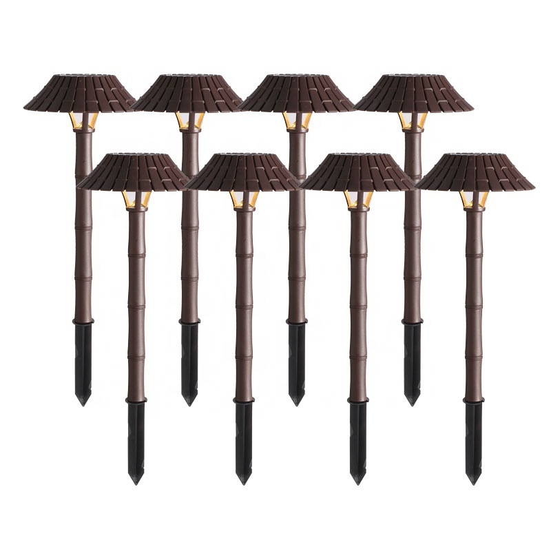 Special Designed Imitate Bamboo Style Solar Pathway Light Outdoor Lighting Stakes SL23287