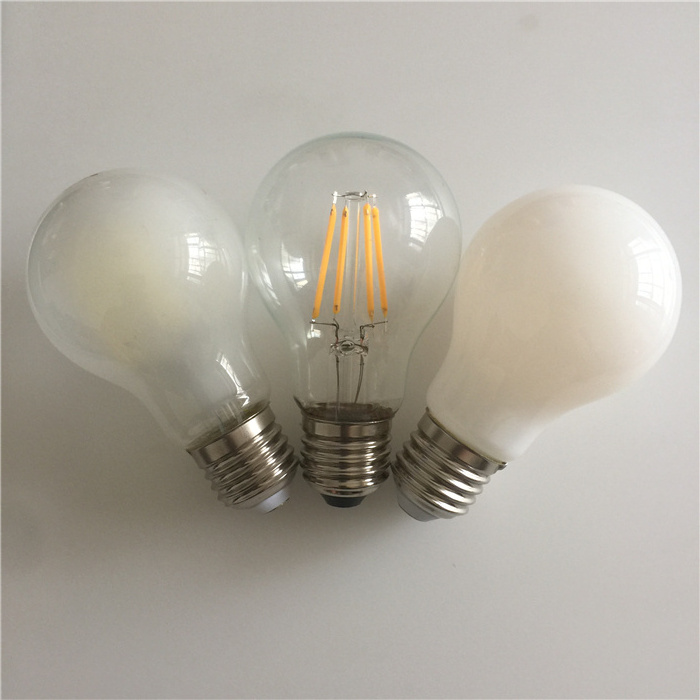 HOT! A55/A60 4W/6W/8W LED Filament Bulb Filament LED Bulb E27