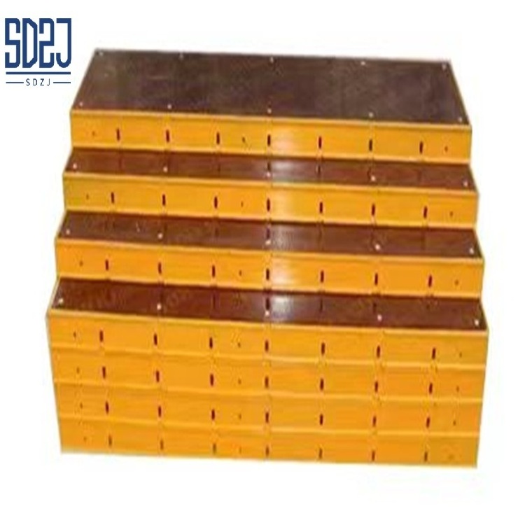 doka h20 wooden I beams with pvc red plastic edge steel formwork