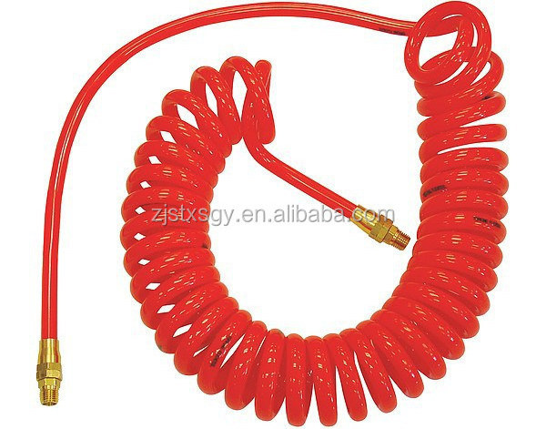 Durable Recoil Polyurethane Air Compressor Hose 1/4