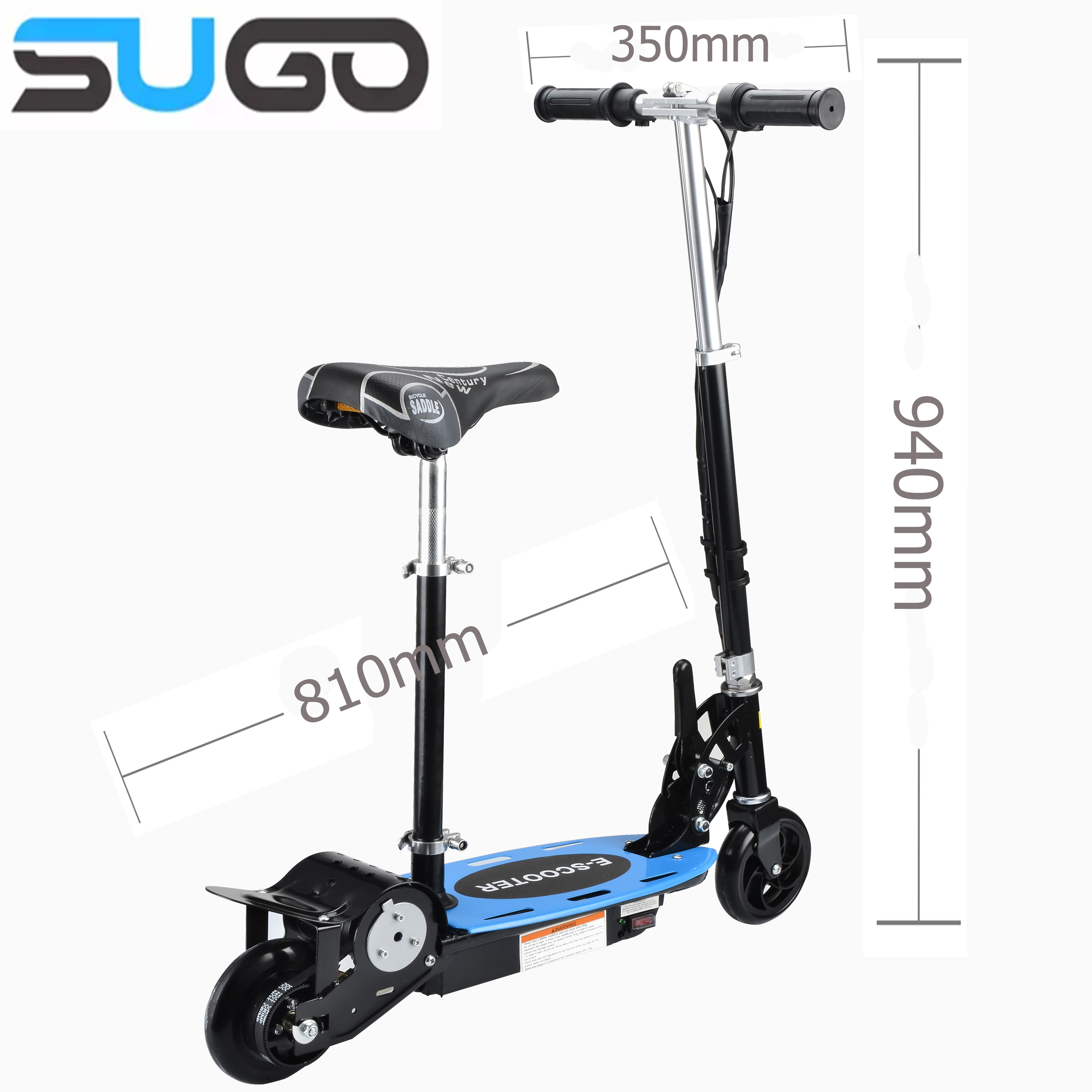 fast electric motor scooter Patine electrico plegable 120W 5.7 inch 2  Wheels Electric Scooter with seat for kids