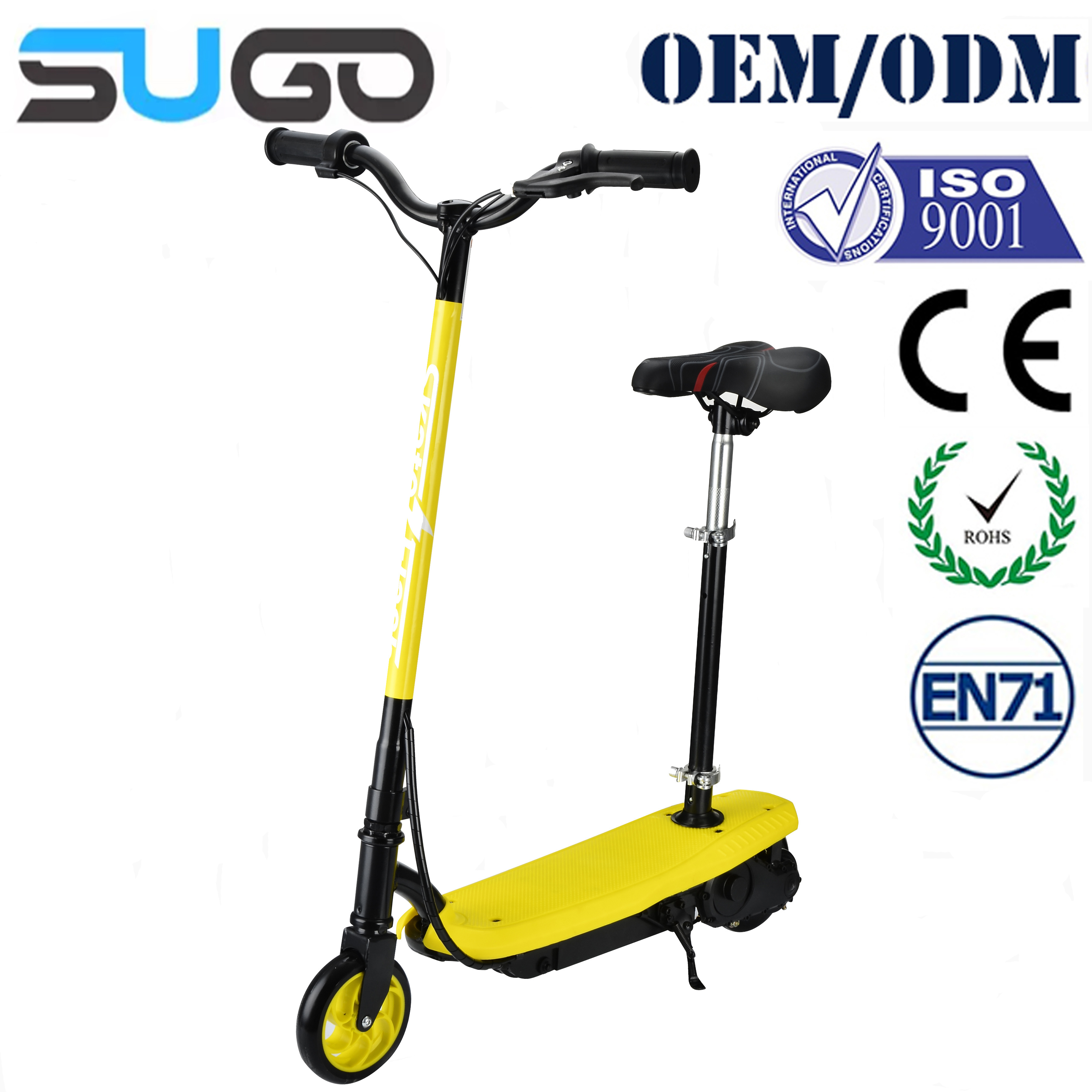 smart kick scooter battery Two Wheels 120w portable moped CE  ROHS  Elektro roller for kids