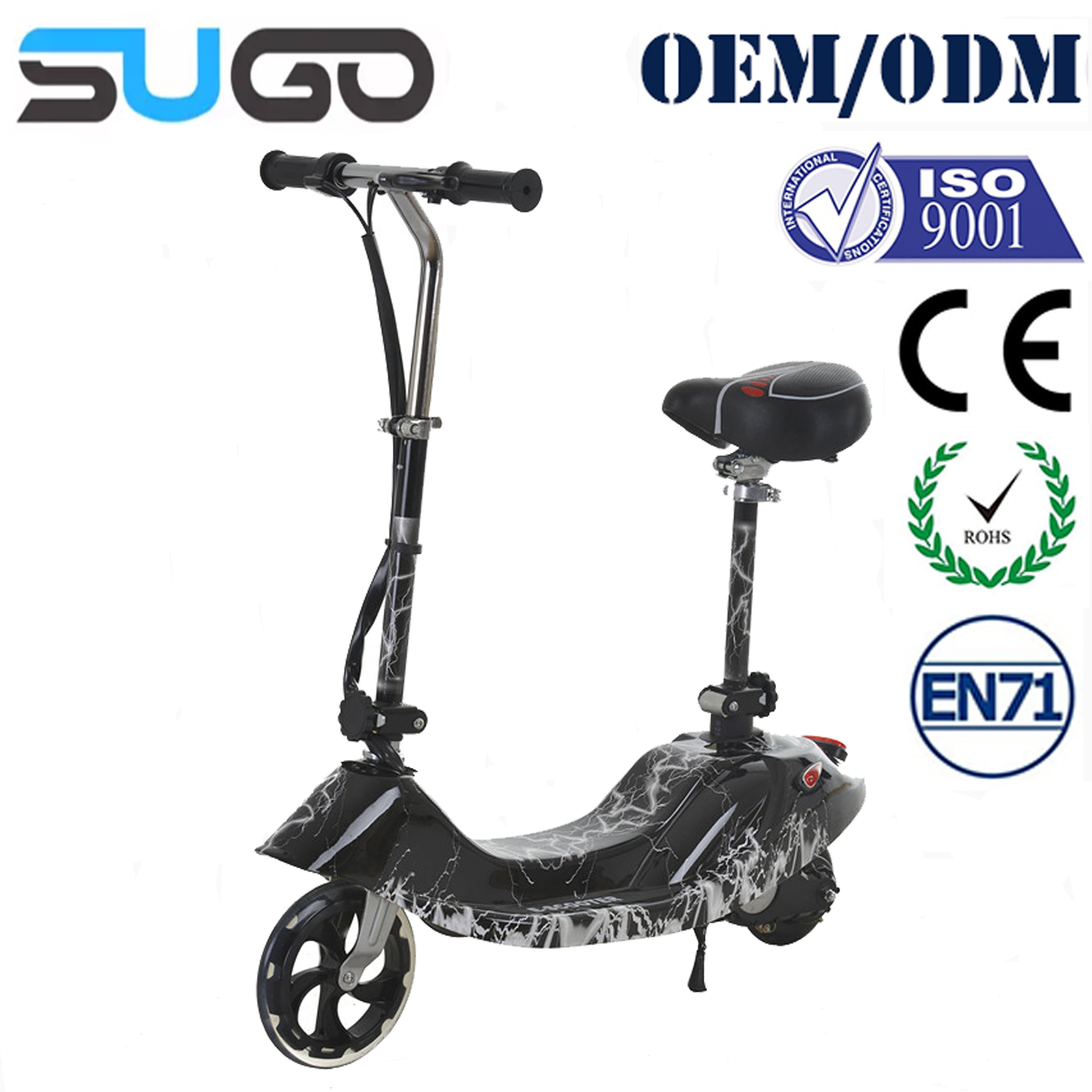 Factory supplier smart dolphin electric scooter with seat folding ce electric scooter for kids