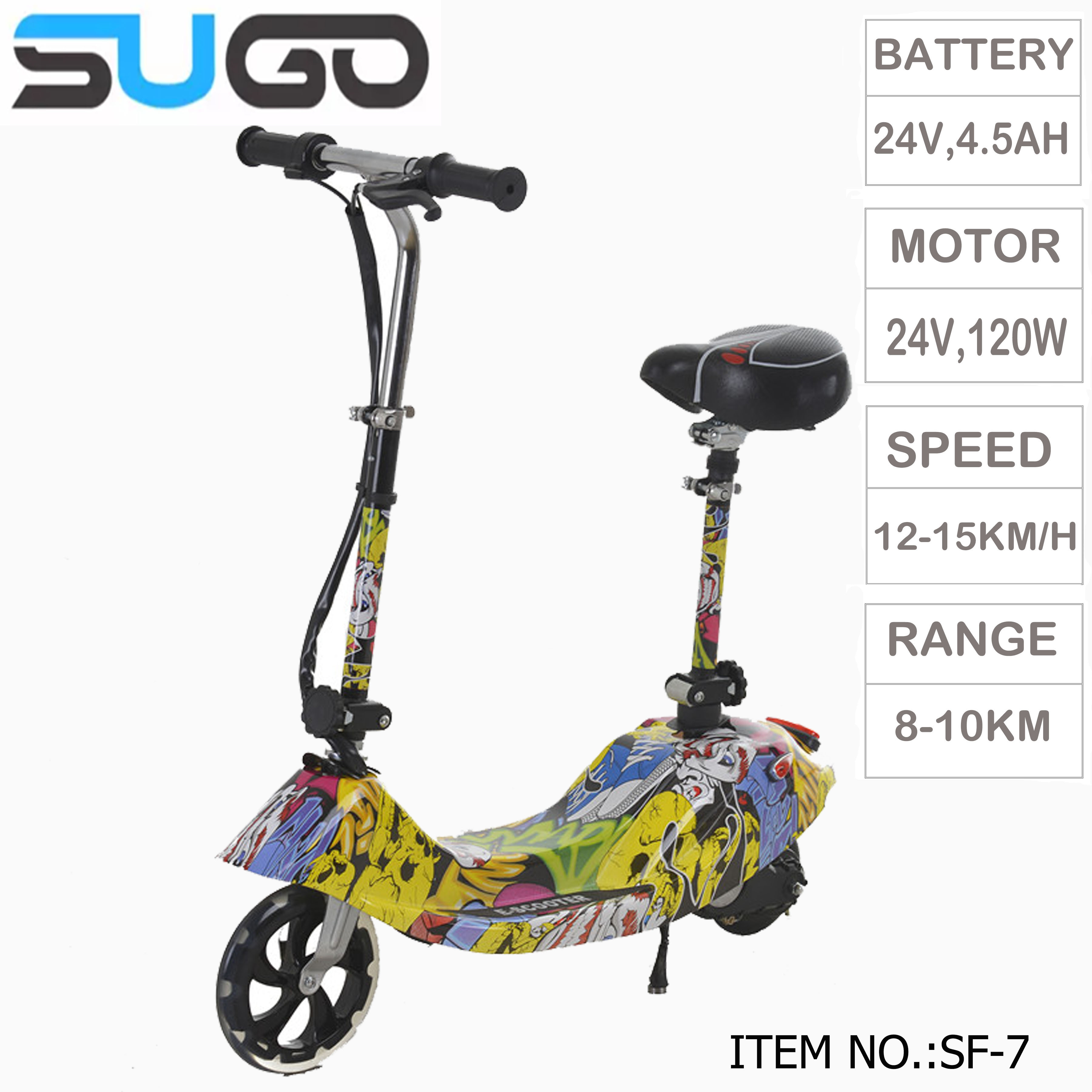 Factory supplier smart dolphin electric scooter with seat folding ce electric scooter for kids