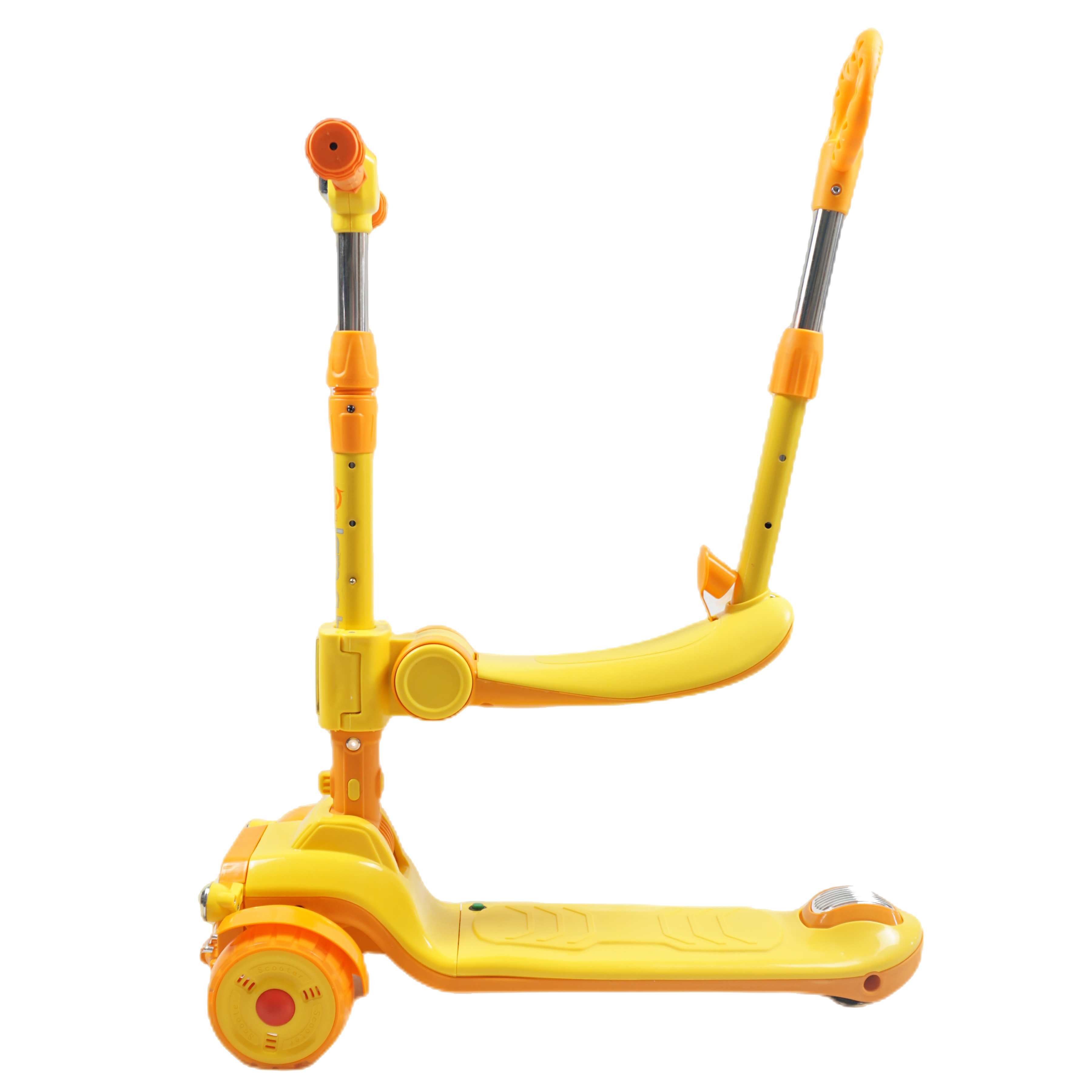 China factory wholesale cheap price new design high quality 5 en 1 three-wheel kickboard kids kick scooter for child