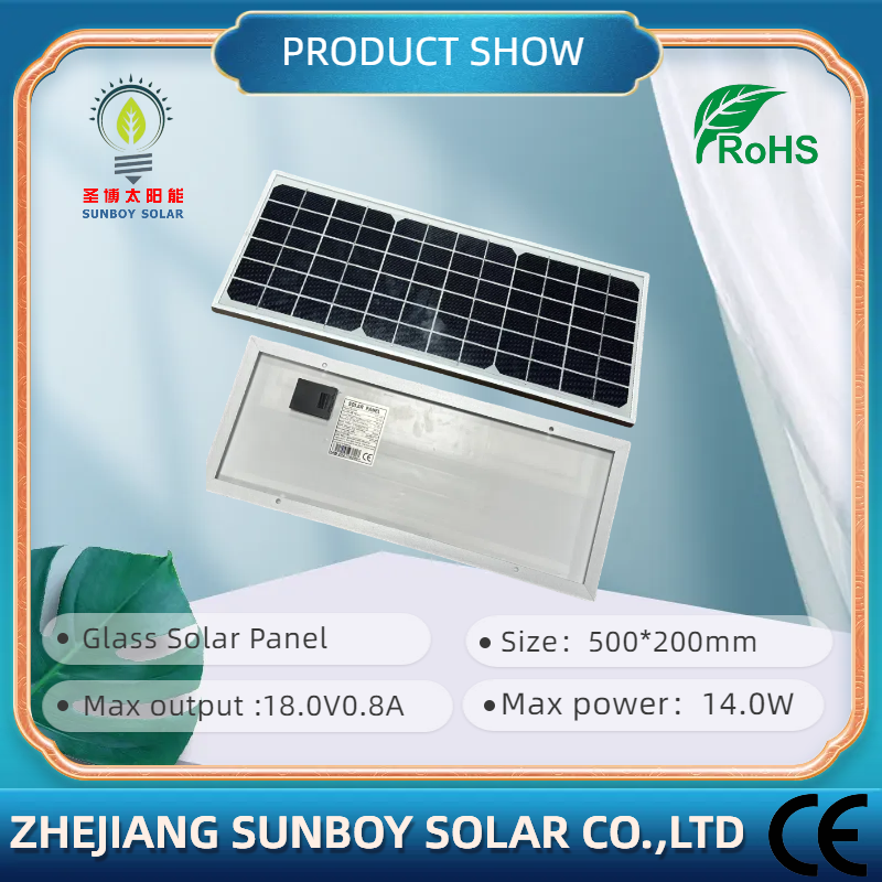 A Grade 18V  Small Solar Pane 14w 20w 30w 40w 50w 60w 100w Photovoltaic Panels Solar Panels