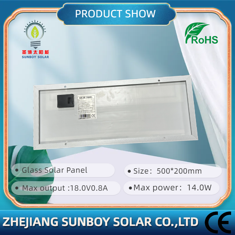 A Grade 18V  Small Solar Pane 14w 20w 30w 40w 50w 60w 100w Photovoltaic Panels Solar Panels