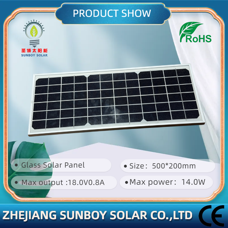 A Grade 18V  Small Solar Pane 14w 20w 30w 40w 50w 60w 100w Photovoltaic Panels Solar Panels