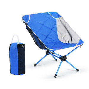 Factory direct moon camping chair set aluminum frame camping chairs