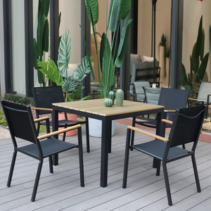 5 Piece Set Outdoor indoor hotel garden restaurant Dining patio furniture