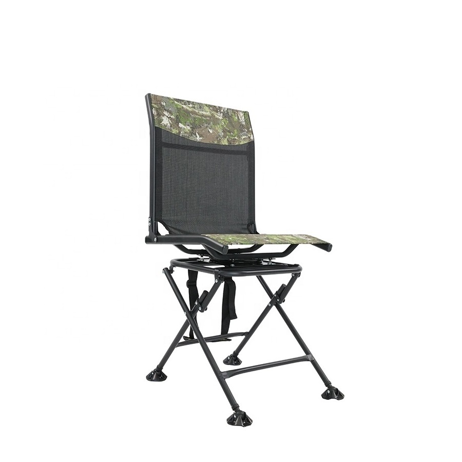 Backpack Folding Hunting Chair 360 Degree Hunting Swivel Chair Hunting Shooting Chairs