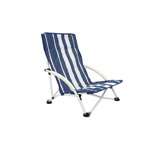 Customized Portable Lightweight Outdoor Low Profile Beach Folding Chair with carry bag