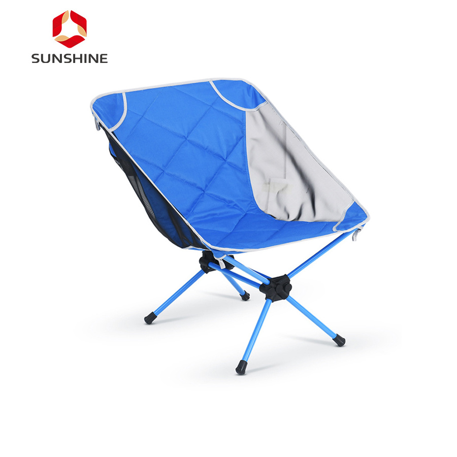 Factory direct moon camping chair set aluminum frame camping chairs