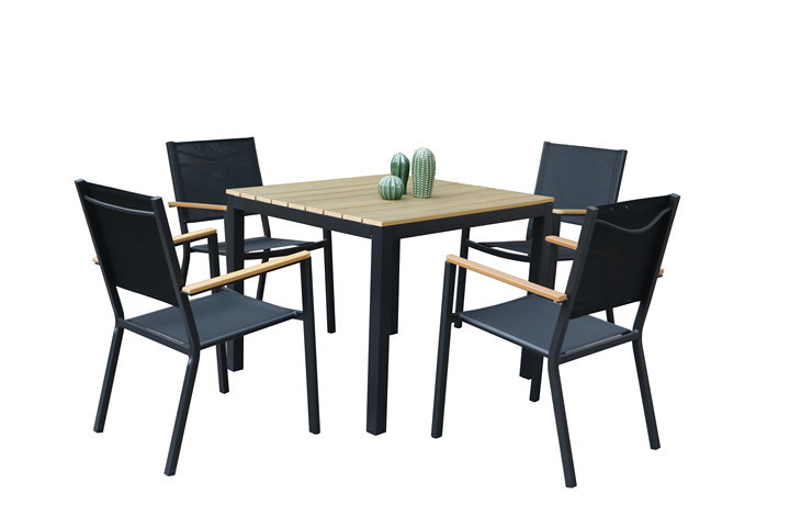 5 Piece Set Outdoor indoor hotel garden restaurant Dining patio furniture