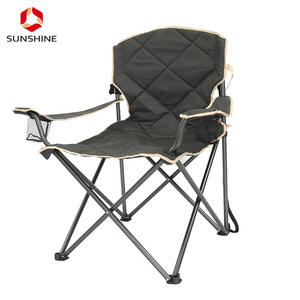 Oversized Heavy Duty for Big Tall People Above Padded Portable Folding Sports Lawn Chairs Camping Chair