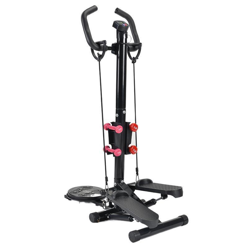 Portable Cardio Workout Foot  Climber Equipment Commercial Elliptical Fitness Exercise Mini Handle Gym Machine Twist Stepper