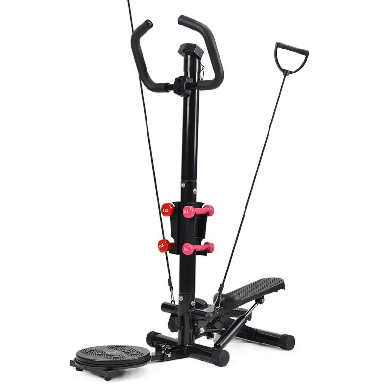 Portable Cardio Workout Foot  Climber Equipment Commercial Elliptical Fitness Exercise Mini Handle Gym Machine Twist Stepper