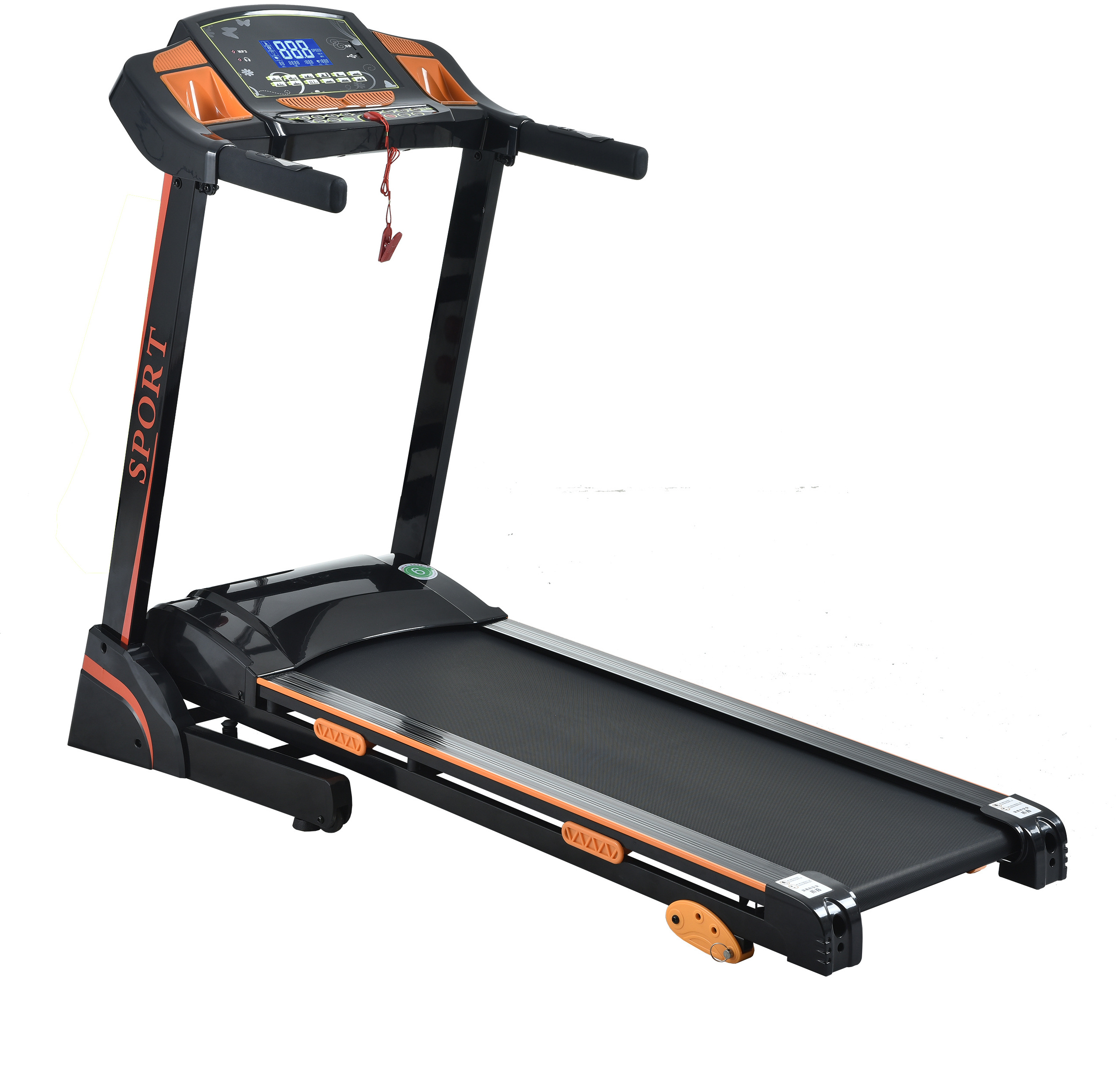 New Design Motorized Electric treadmill Fitness Equipment Commercial  Treadmill Walking and Running machine Caminadora