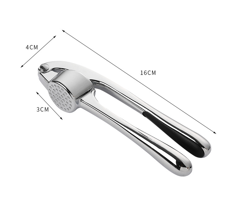 Ergonomic Handle Sturdy Design Premium Garlic Press Paste Clove Garlic Crusher Nuts and Seeds Garlic Mincer Ginger Press