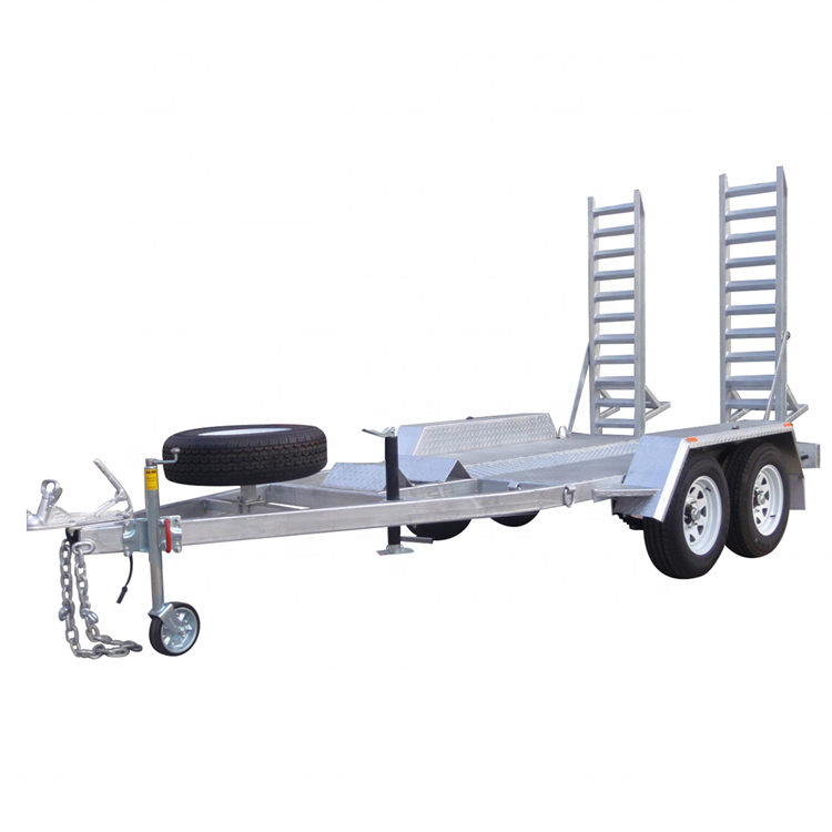 Mini Excavator loader ADRs approved tandem Trailer 10x5ft GVW 3000KG