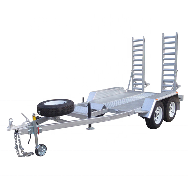 Mini Excavator loader ADRs approved tandem Trailer 10x5ft GVW 3000KG