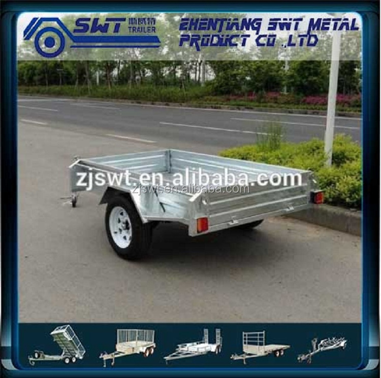 8X5 9X5 10X5 10X6 galvanized trailer