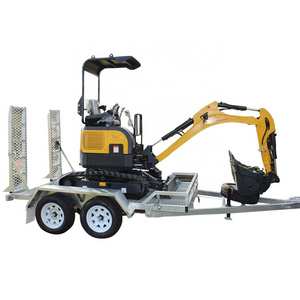 Mini Excavator loader ADRs approved tandem Trailer 10x5ft GVW 3000KG