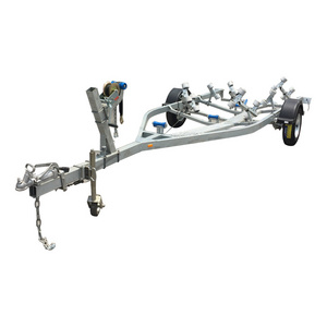 Discount hot Galvanised Jet Ski Trailer boat trailer for towed rowing boat