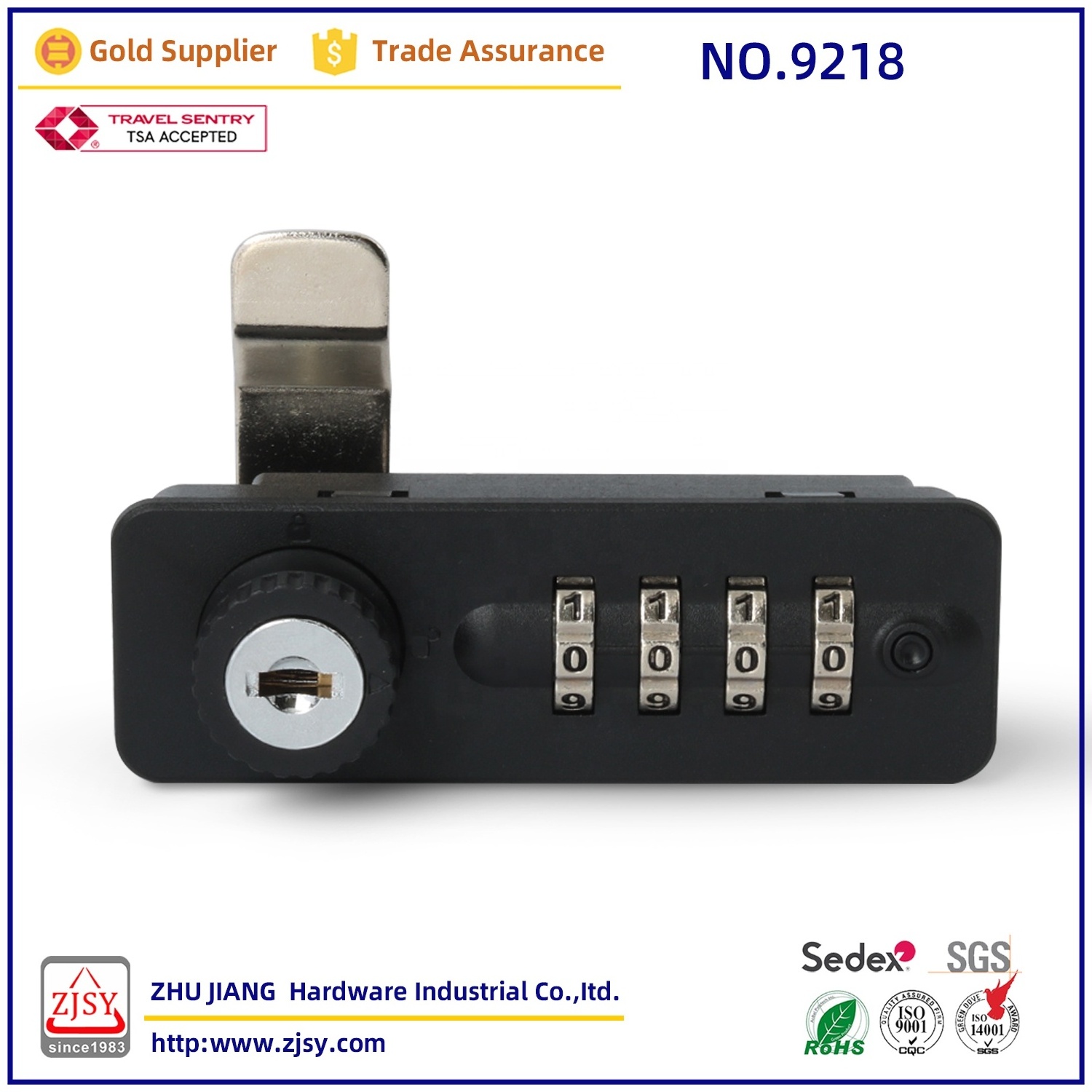 9218 Mail Locker Box 4-Digit Combination cam cabinet lock