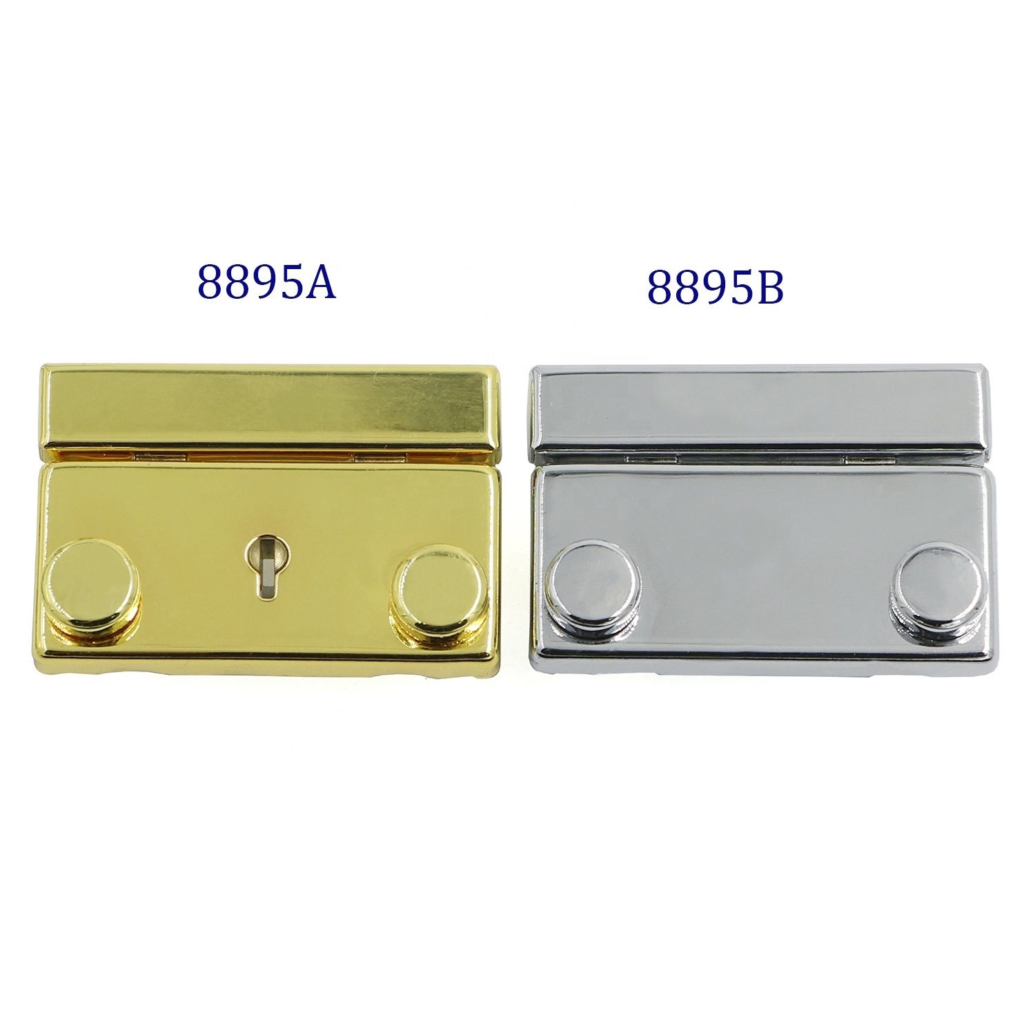 8895 Customizable Exquisite Cosmetic Small Box Accessories Metal Box Clasp Lock