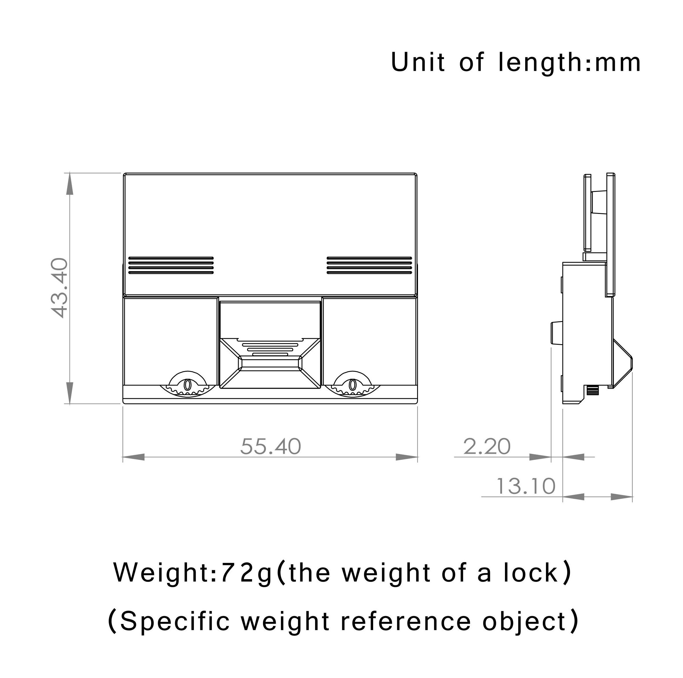 9006 Wholesale Fashion Bag Metal Accessories High Quality Handbag Lock Clasp Push Snap Lock Bag Latches